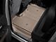 Weathertech DigitalFit Rear Floor Liner; Tan (20-24 Sierra 2500 HD Crew Cab w/ Front Bench Seat & Rear Underseat Storage))
