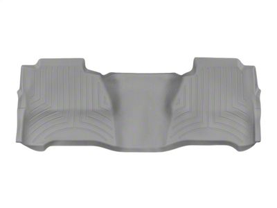 Weathertech DigitalFit Rear Floor Liner; Gray (15-19 Sierra 2500 HD Crew Cab)