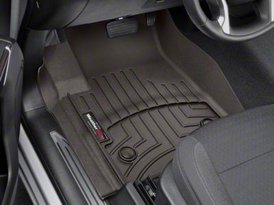 Weathertech DigitalFit Front Floor Liners; Cocoa (20-24 Sierra 2500 HD Double Cab, Crew Cab)