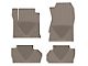 Weathertech All-Weather Front and Rear Rubber Floor Mats; Tan (15-19 Sierra 2500 HD Double Cab)