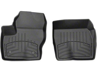 Weathertech Front Floor Liner HP; Black (20-23 Sierra 2500 HD)