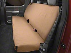 Weathertech Second Row Seat Protector; Cocoa (07-23 Sierra 2500 HD Extended/Double Cab, Crew Cab)