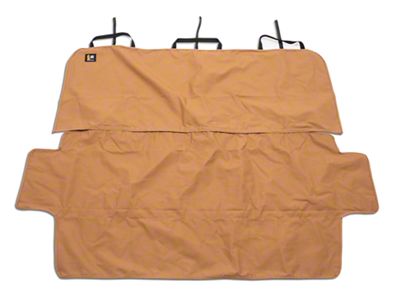 Weathertech Second Row Seat Protector; Tan (01-06 Sierra 2500 HD Crew Cab)