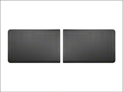 Weathertech 24-Inch x 36-Inch ComfortMat Connect End Mats; Bordered