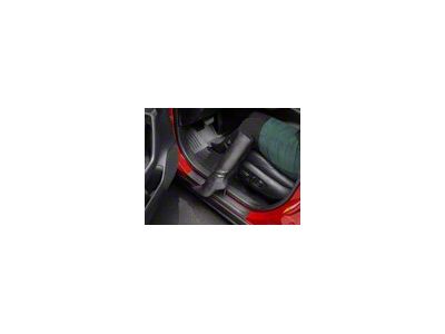 Weathertech Door SillProtector; Black (20-26 Sierra 3500 HD Double Cab)