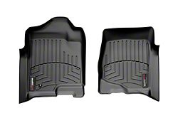 Weathertech DigitalFit Front Floor Liners; Black (07-14 Sierra 3500 HD)