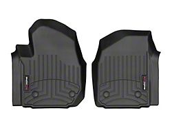 Weathertech DigitalFit Front Floor Liners for Vinyl Floors; Black (20-26 Sierra 3500 HD Regular Cab)