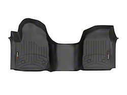 Weathertech DigitalFit Front Over the Hump Floor Liners; Black (20-26 Sierra 3500 HD Regular Cab)