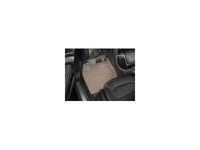 Weathertech Front Floor Liner HP; Cocoa (15-19 Sierra 3500 HD Double Cab, Crew Cab w/ Floor Shifter)
