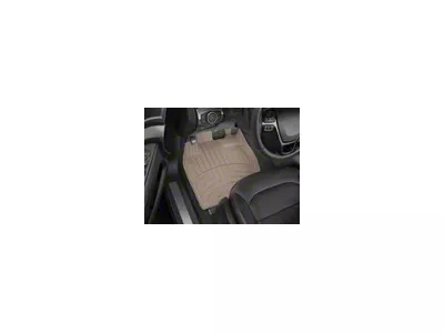 Weathertech Front Floor Liner HP; Gray (15-19 Sierra 3500 HD Double Cab, Crew Cab w/ Floor Shifter)
