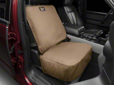 Weathertech Universal Front Bucket Seat Protector; Cocoa (15-19 Sierra 3500 HD)