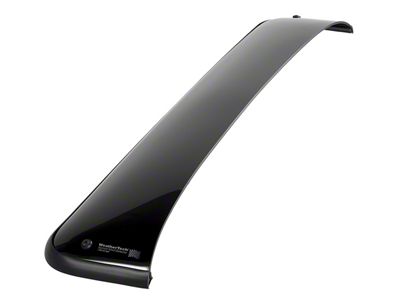 Weathertech Sunroof Wind Deflector; Dark Smoke (14-15 Sierra 3500 HD)