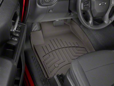 Weathertech Front Floor Liner HP; Cocoa (19-25 Silverado 1500)