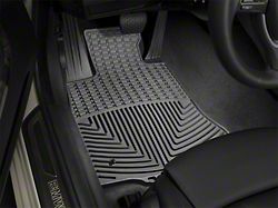 Weathertech All-Weather Front Rubber Floor Mats; Black (19-26 Silverado 1500)