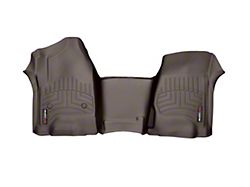 Weathertech DigitalFit Front Over the Hump Floor Liner; Cocoa (19-24 Silverado 1500)