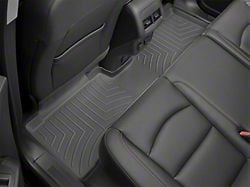 Weathertech DigitalFit Rear Floor Liner; Black (19-23 Silverado 1500 Crew Cab w/ Front Bench Seat & w/o Rear Underseat Storage)
