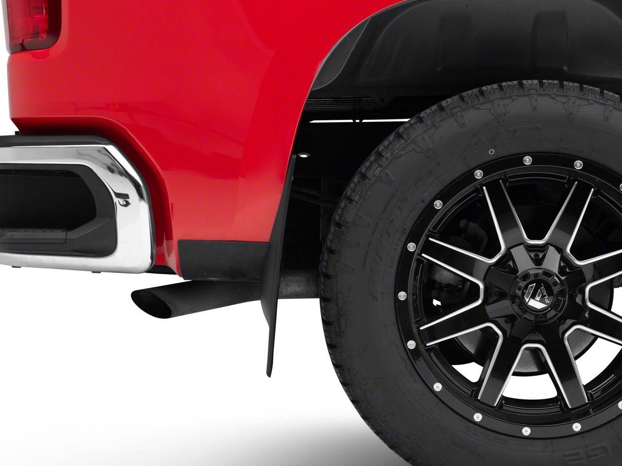 epa Mickey T“GRY” Weathertech Silverado 1500 No-Drill Mud Flaps; Front and
