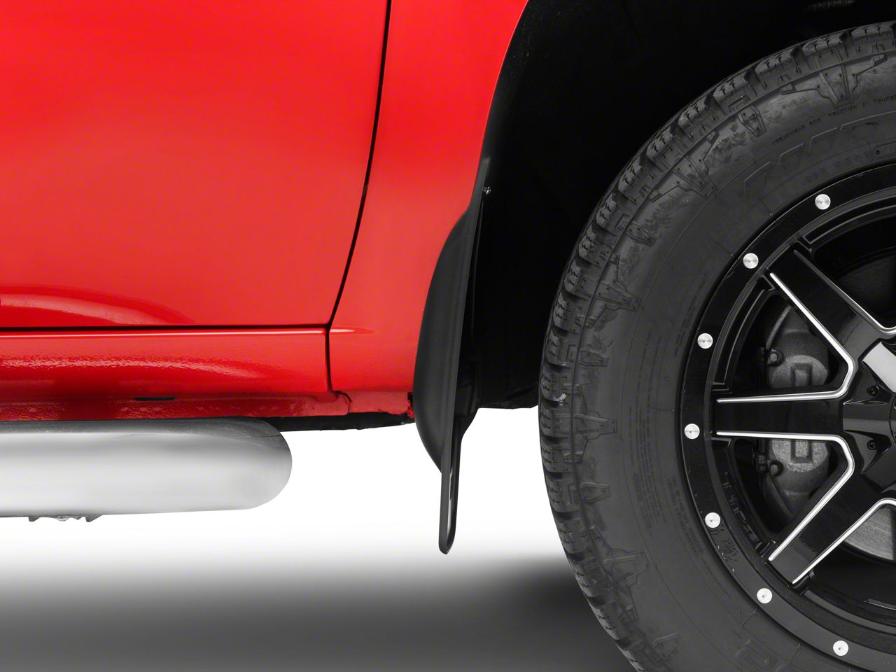 Weathertech Silverado 1500 No-Drill Mud Flaps; Front and