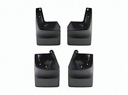 Weathertech No-Drill Mud Flaps; Front and Rear; Black (22-25 Silverado 1500 ZR2)