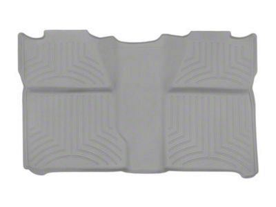 Weathertech Rear Floor Liner HP; Gray (07-13 Silverado 1500 Crew Cab w/o Rear Underseat Storage)