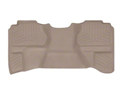 Weathertech Rear Floor Liner HP; Tan (07-13 Silverado 1500 Extended Cab)