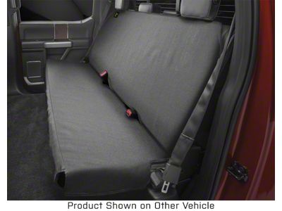 Weathertech Second Row Seat Protector; Charcoal (04-06 Silverado 1500 Crew Cab)