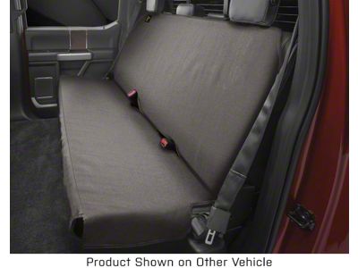 Weathertech Second Row Seat Protector; Cocoa (99-24 Silverado 1500 Extended/Double Cab)