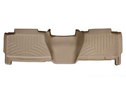 Weathertech DigitalFit Rear Floor Liner; Tan (01-06 Silverado 2500 HD Crew Cab)