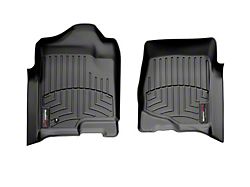 Weathertech DigitalFit Front Floor Liners; Black (07-14 Silverado 2500 HD)