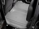 Weathertech DigitalFit Rear Floor Liner; Gray (20-24 Silverado 2500 HD Crew Cab w/ Front Bench Seat)