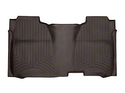 Weathertech Rear Floor Liner HP; Cocoa (15-19 Silverado 2500 HD Crew Cab)