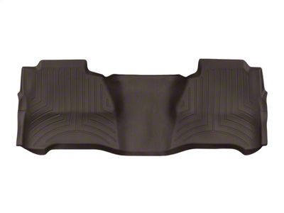 Weathertech DigitalFit Rear Floor Liner; Cocoa (15-19 Silverado 2500 HD Crew Cab)