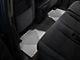 Weathertech All-Weather Rear Rubber Floor Mats; Gray (07-14 Silverado 2500 HD Extended Cab, Crew Cab)