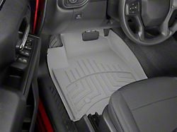 Weathertech Front Floor Liner HP; Gray (20-24 Silverado 2500 HD w/ Front Bucket Seat)