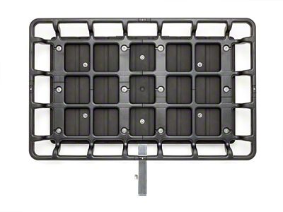 Weathertech Hitch Basket; Dark Gray (Universal; Some Adaptation May Be Required)