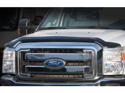 Weathertech Stone and Bug Deflector; Dark Smoke (11-14 Silverado 2500 HD)