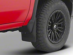 Weathertech No-Drill Mud Flaps; Front and Rear; Black (20-24 Silverado 2500 HD)