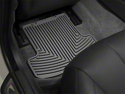 Weathertech All-Weather Rear Rubber Floor Mats; Black (20-25 Silverado 3500 HD)