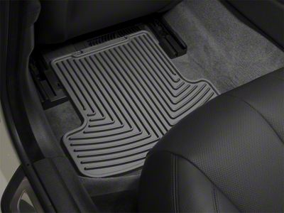 Weathertech All-Weather Rear Rubber Floor Mats; Black (20-25 Silverado 3500 HD)