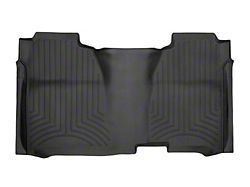 Weathertech Rear Floor Liner HP; Black (15-19 Silverado 3500 HD Crew Cab)