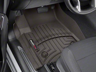 Weathertech DigitalFit Front Floor Liners; Cocoa (20-25 Silverado 3500 HD Double Cab, Crew Cab)