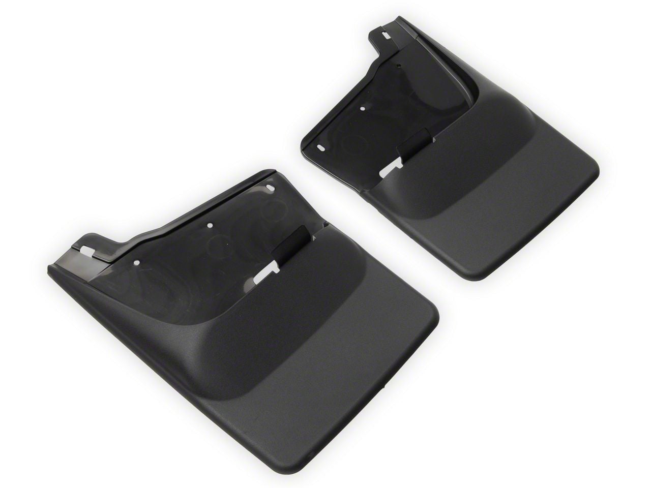 Weathertech Silverado 3500 No-Drill Mud Flaps; Front and Rear