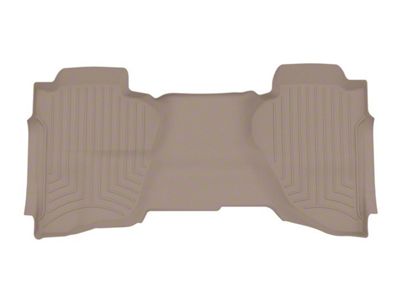 Weathertech Rear Floor Liner HP; Tan (15-19 Silverado 3500 HD Double Cab)