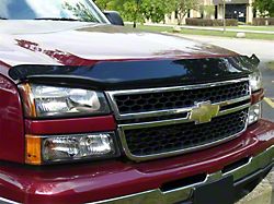Weathertech Stone and Bug Deflector; Dark Smoke (03-04 Silverado 1500)
