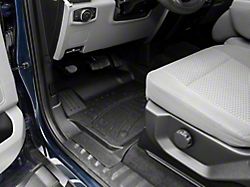 Weathertech Front Floor Liner HP; Black (17-24 F-250 Super Duty SuperCab, SuperCrew)