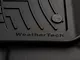 Weathertech Front Floor Liner HP; Black (17-24 F-250 Super Duty SuperCab, SuperCrew)