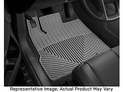 Weathertech All-Weather Front Rubber Floor Mats; Gray (17-25 F-250 Super Duty SuperCab, SuperCrew)