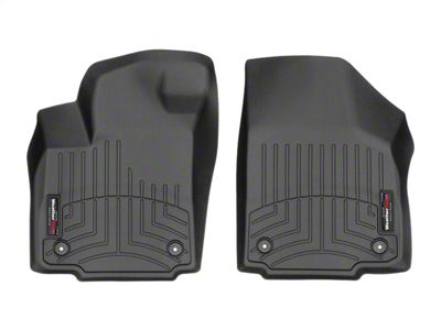 Weathertech DigitalFit Front Floor Liners; Black (17-25 F-250 Super Duty Regular Cab)
