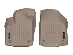 Weathertech DigitalFit Front Floor Liners; Tan (17-26 F-250 Super Duty SuperCab, SuperCrew)