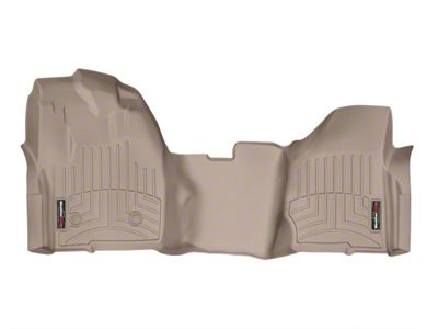 Weathertech DigitalFit Front Over the Hump Floor Liner; Tan (11-16 F-250 Super Duty SuperCab, SuperCrew)